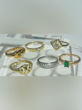 Ring Lot by Pretty Bird Jewelry Size 9